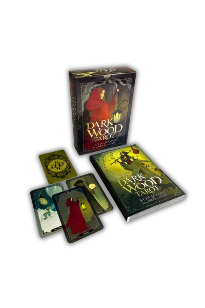 Подарочный набор таро - Темного Леса, Dark Wood Tarot, книга + карты