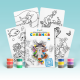 Набір для творчості TC5 "Розмальовка кольоровим піском"- УЗОР